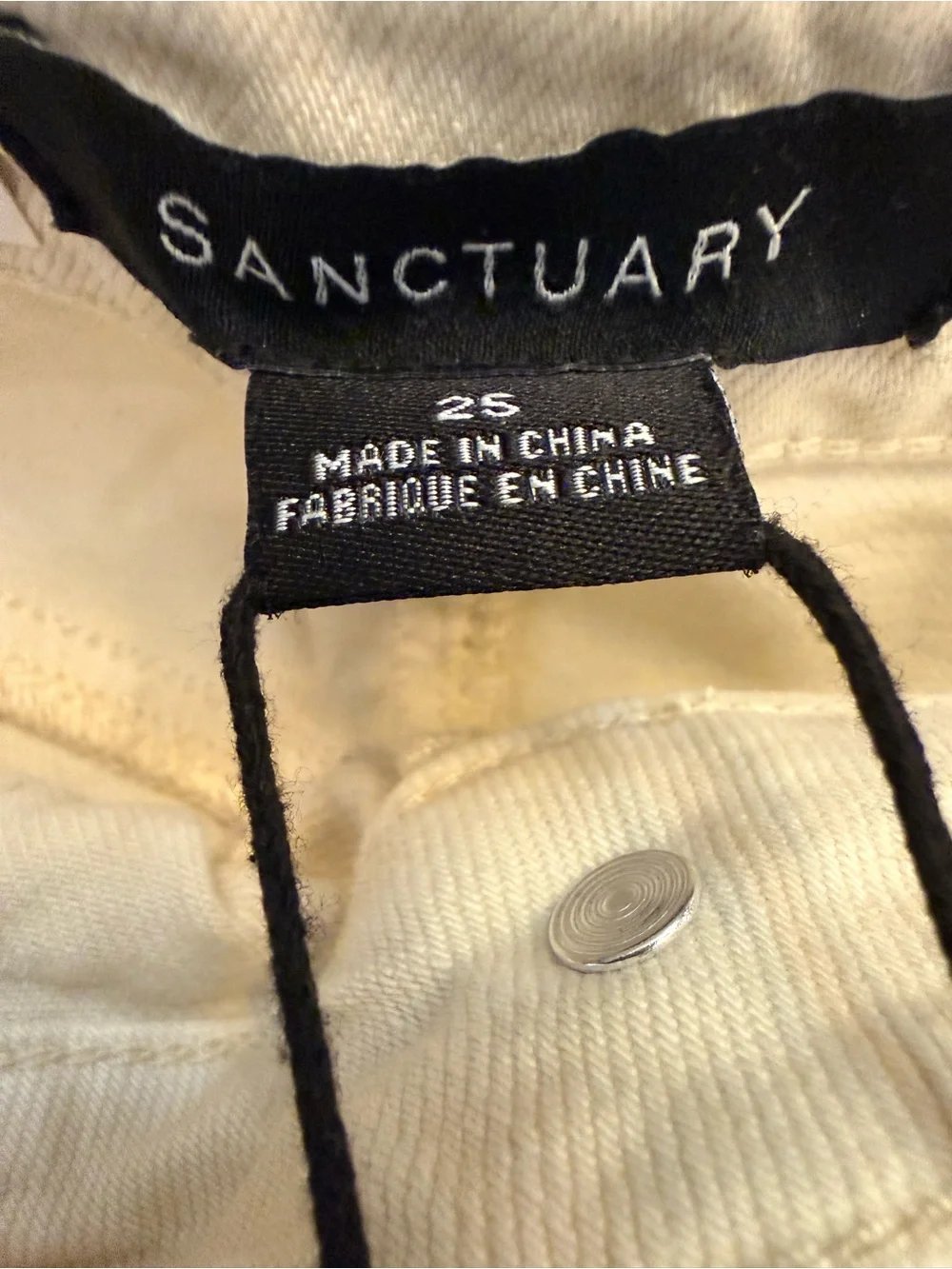 Sanctuary District Column Mid Rise
Ankle Jeans in Washed San Size 25/0 - Picture 9 of 15